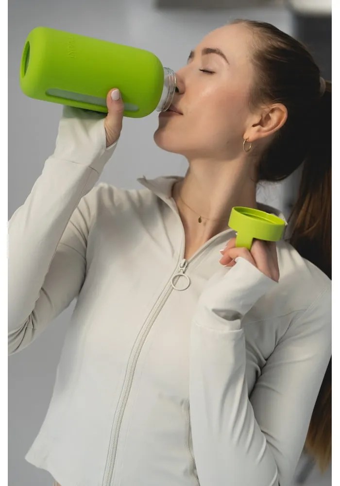 Зелена бутилка за пътуване 720 ml Electric Lime – Muuki