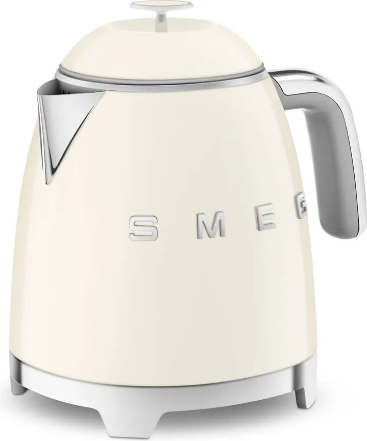 Кремава електрическа кана от неръждаема стомана 800 ml Retro Style – SMEG