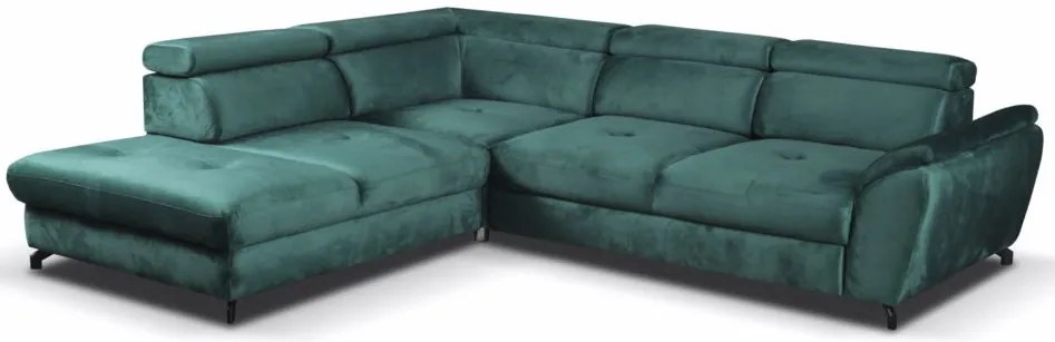 Ъглов диван Magenta-Right-Green