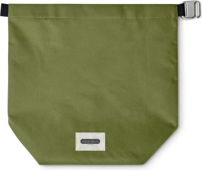 Изолирана чанта за обяд Black+Blum LBB019, 6.7 л, 33.5х15.5х31 см, Водоотблъскваща, Навиваща се, Каишка за носене, Без BPA, Зелен