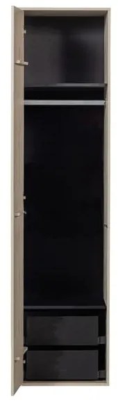 Кремав модулен гардероб от борова дървесина 150x200 cm Daily – vtwonen