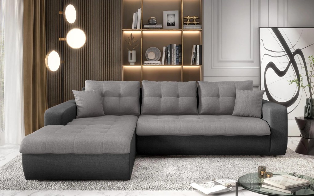 Разтегателен ъглов диван Дарвин