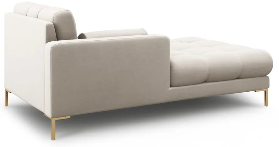 Бежов шезлонг (десен ъгъл) Bali – Cosmopolitan Design