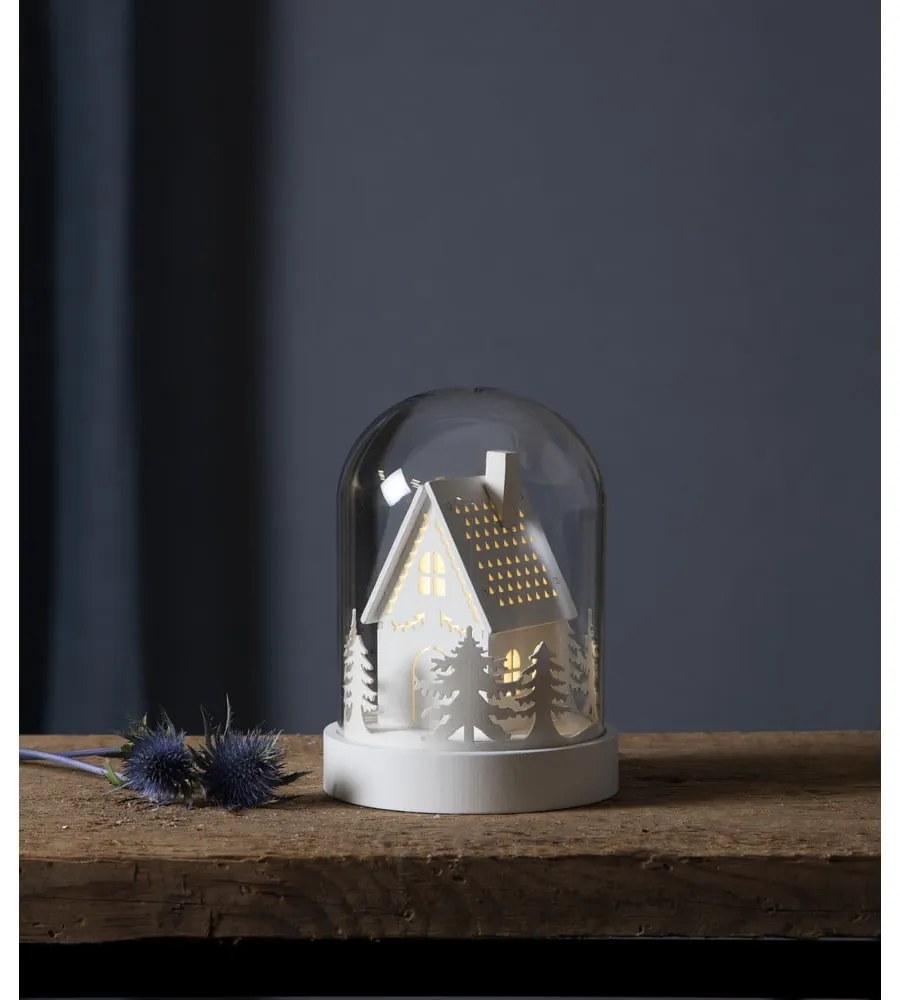 Светодиодна светлинна декорация Куполска къща, височина 17,5 cm - Star Trading