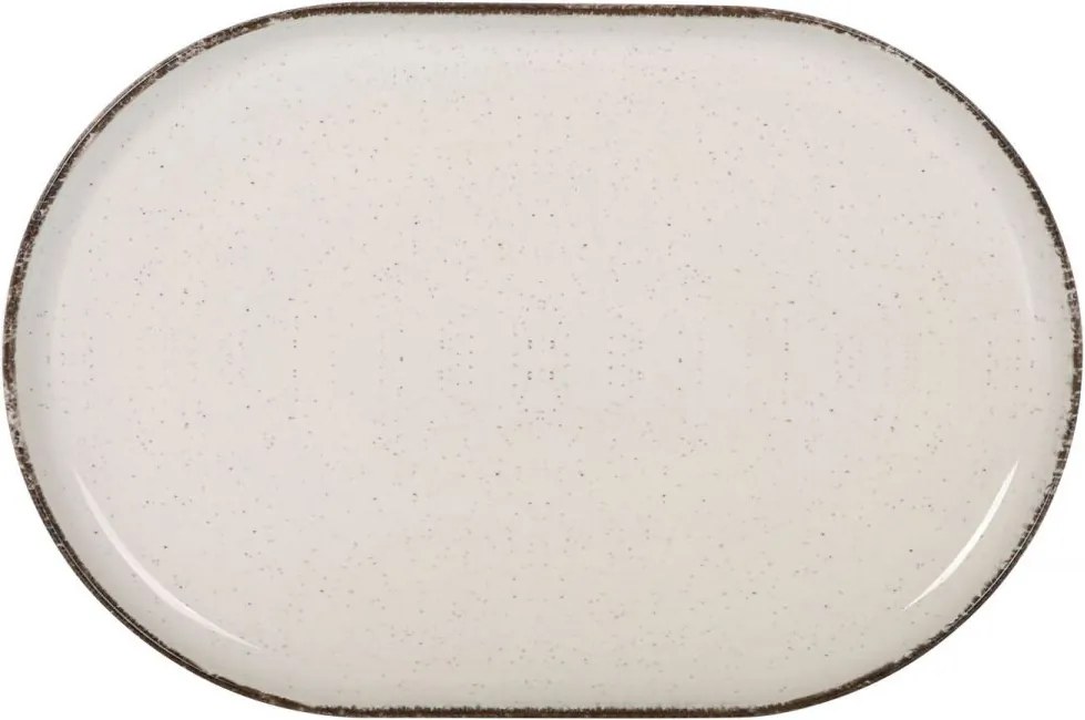 Овално Порцеланово Плато LA MEDITERRANEA Annlo - Елегантно Сервиране - 20x13 cm