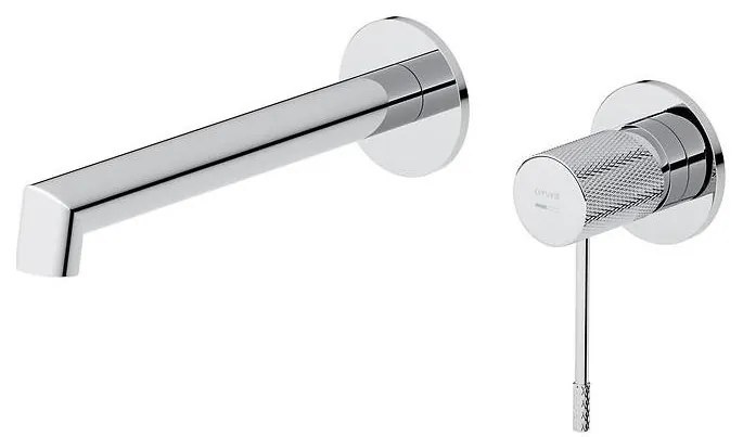 Cersanit S951-593-Смесител за мивка за скрит монтаж ZEN лъскав хром