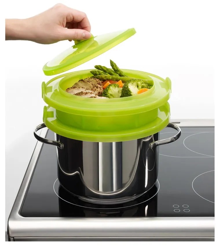 Силиконова кошница за готвене на пара – Lékué