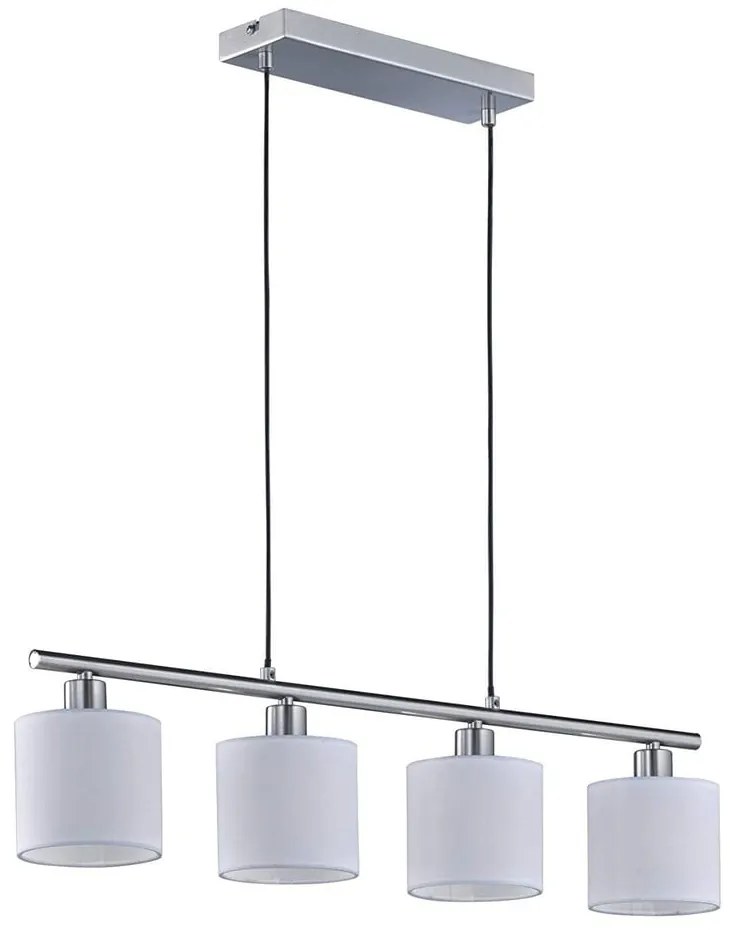 Бяла висулка за 4 крушки p Висулка Tommy - Trio