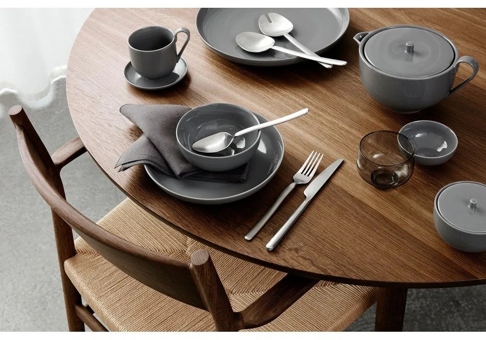 Черна ленена салфетка , 42 x 42 cm - Blomus