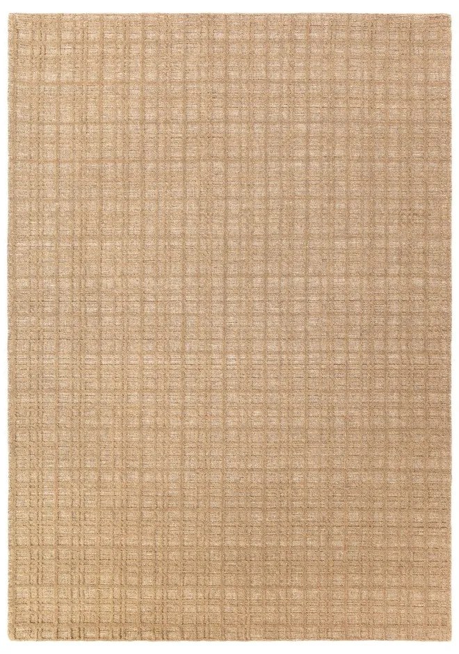 Бежов ръчно изработен килим със смес от вълна 120x170 cm Thatch Honey – Asiatic Carpets