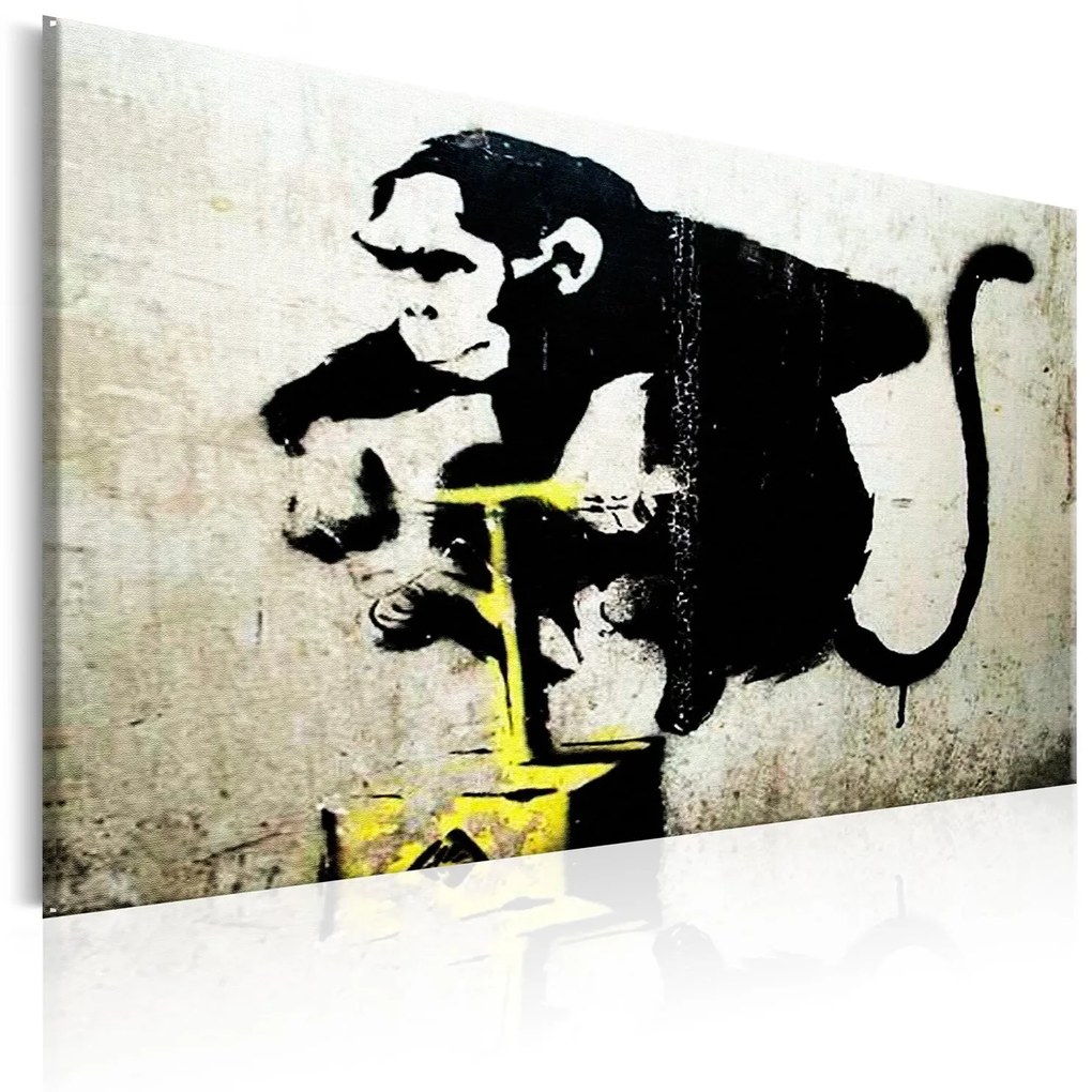 Canvas Seal - Monkey Detonator от Banksy 90x60