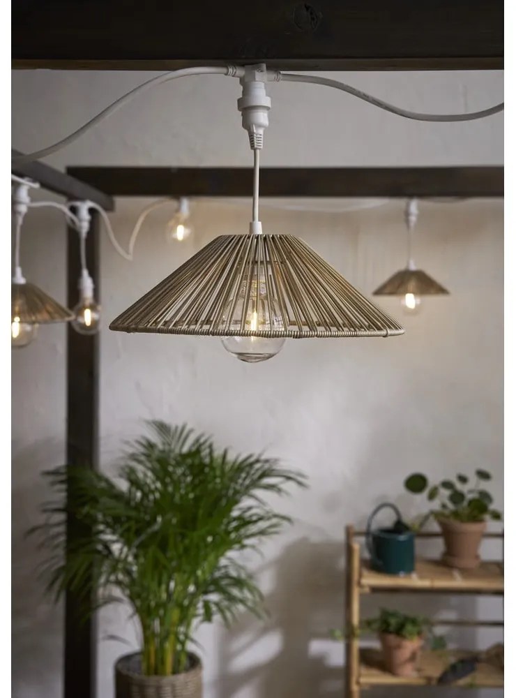 Бежов абажур ø 38 cm Vide - Star Trading