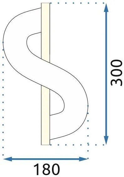 Аплик LED G032-W Gold