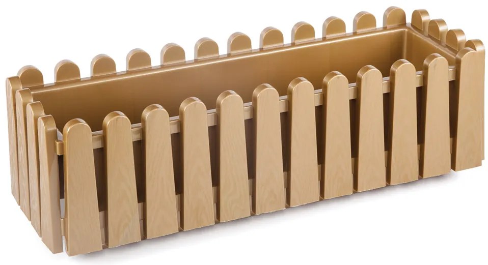 Serinova - Саксия за балкон Istanbul 14.0L Wood Effect (IB03)