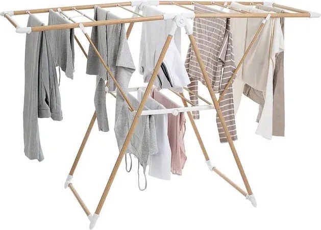 Сушилник за дрехи 5five Bara Wood Effect Winged, Метал Дървесен ефект, 13 m