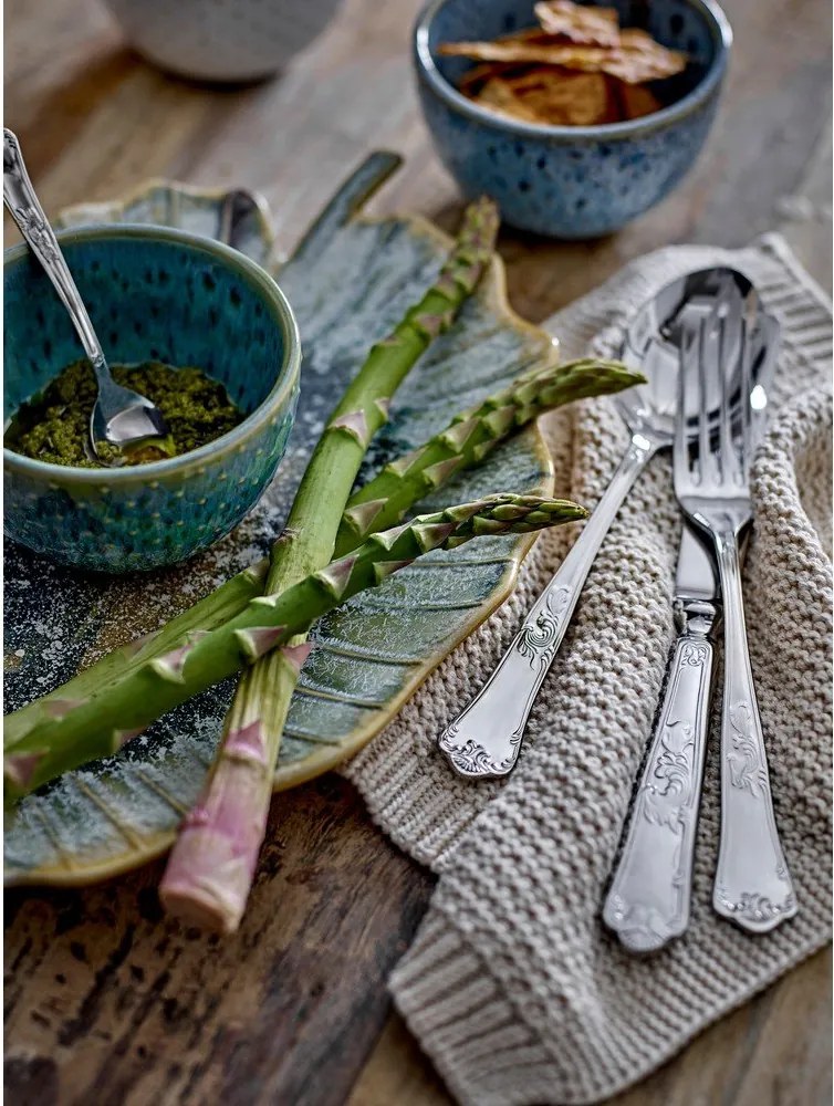 Прибори за хранене 16 бр. от неръждаема стомана в сребрист цвят Tilly – Bloomingville