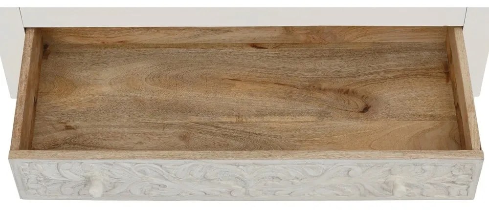 Кремав гардероб от масивно манго 180x40 cm Kalhana – Støraa