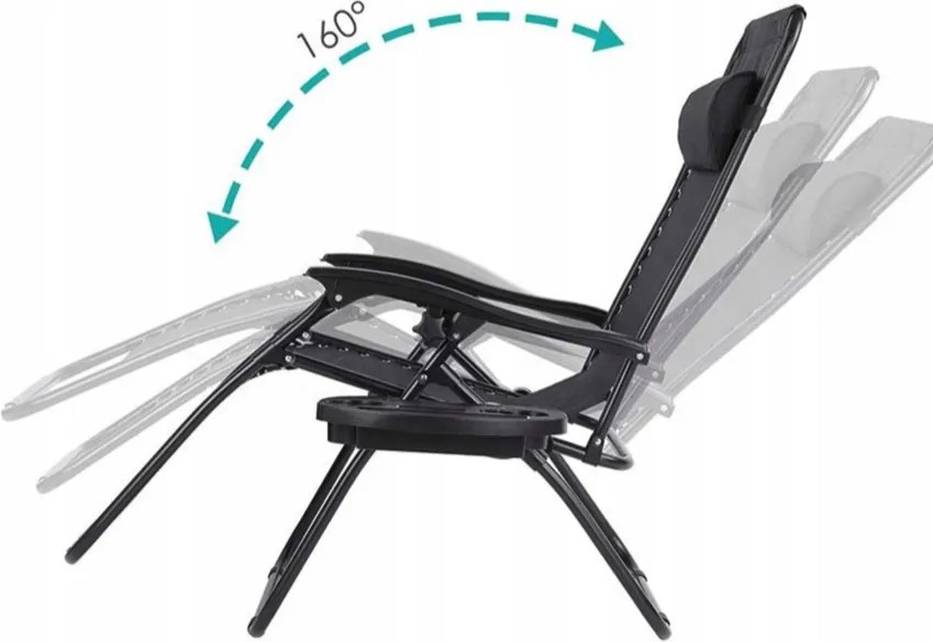 Комплект от 2 градински стола с маса - кафяв