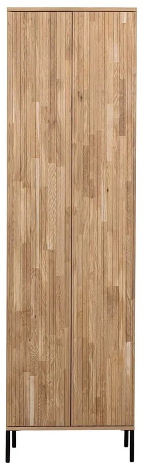 Гардероб от декор от дъб в естествен цвят 60x210x42 cm Gravure – WOOOD