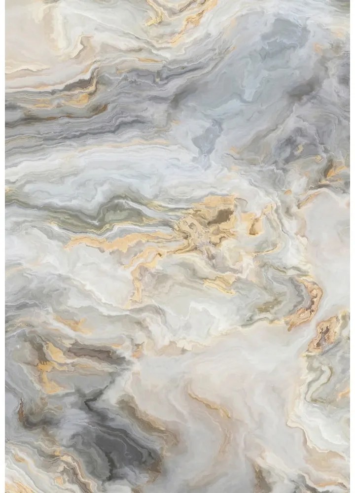 Сиви-бежови килими за баня в комплект от 2 бр. 60x100 cm – Foutastic