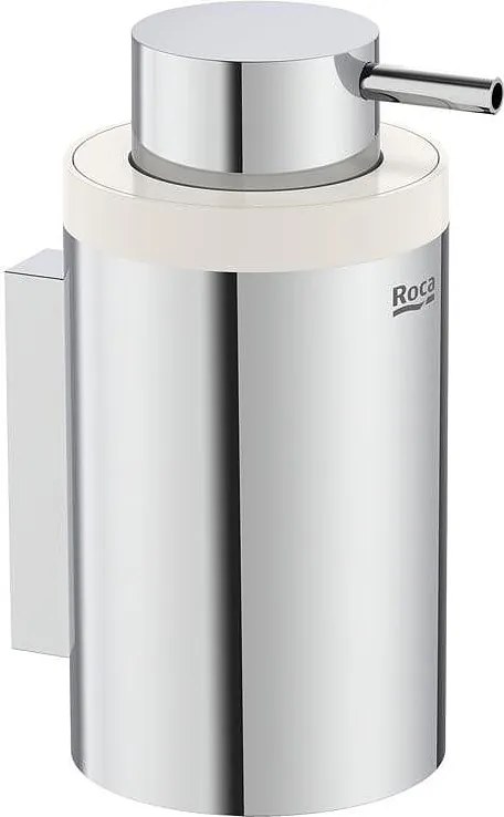 Дозатор за сапун, A817596C00, Roca, за стенен монтаж, метал, хром