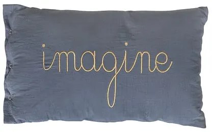 Детска възглавница atmosphera Gauze, 50x30 cm - Бял