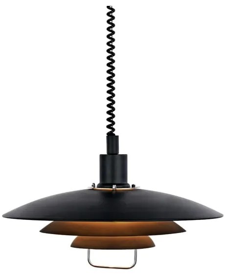 Черна висяща лампа Kikrenes, ø 48 cm Kirkenes - Markslöjd