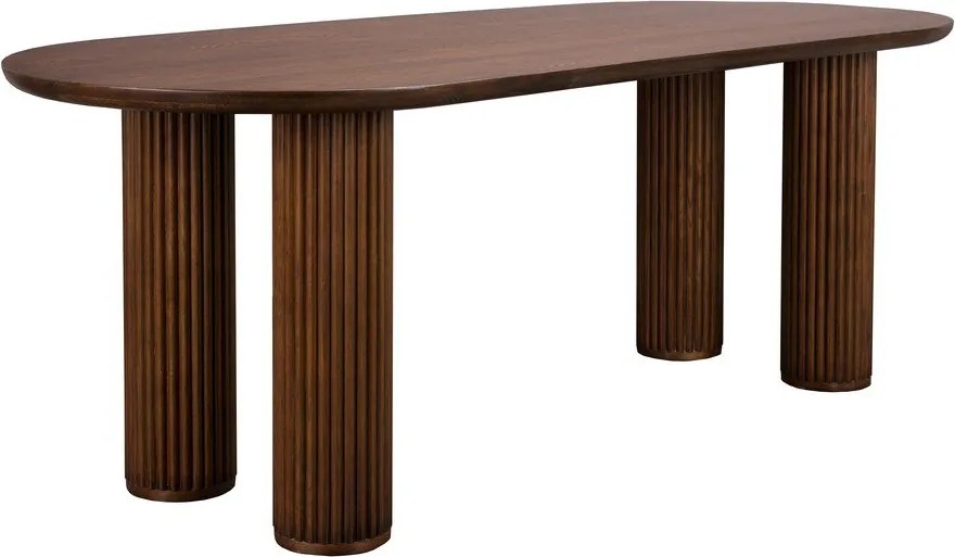 Трапезна маса от масивен дъб 90x220 cm Dean – Dutchbone