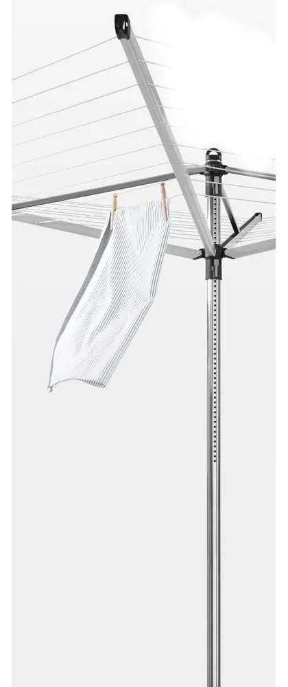 Градинска сушилня за дрехи в сребрист цвят 40 m Topspinner – Brabantia