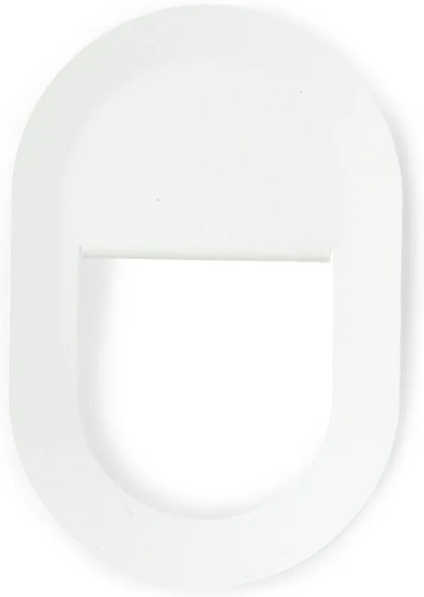 Бяла стенна стоманена кука Coucou – Spinder Design