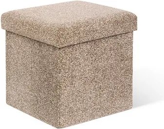 Пуф със съхранение atmosphera Oxia, Кафяв, 38x38 cm