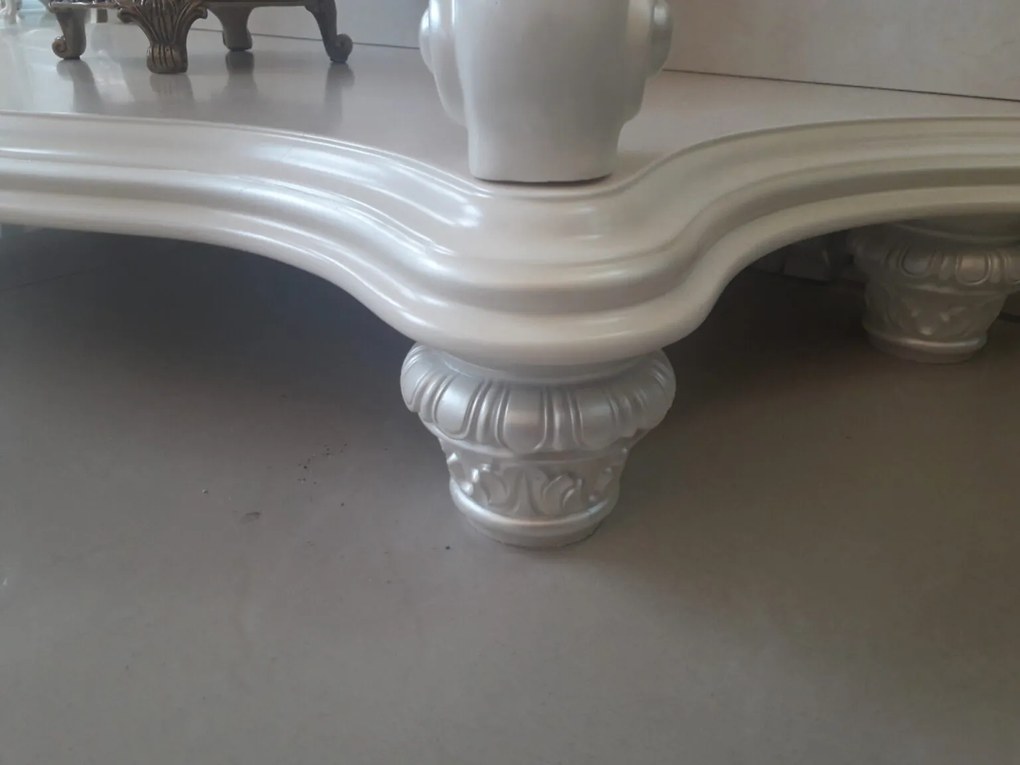 Конзолна маса с огледало CL 006, серия Chanel, в стил Рококо