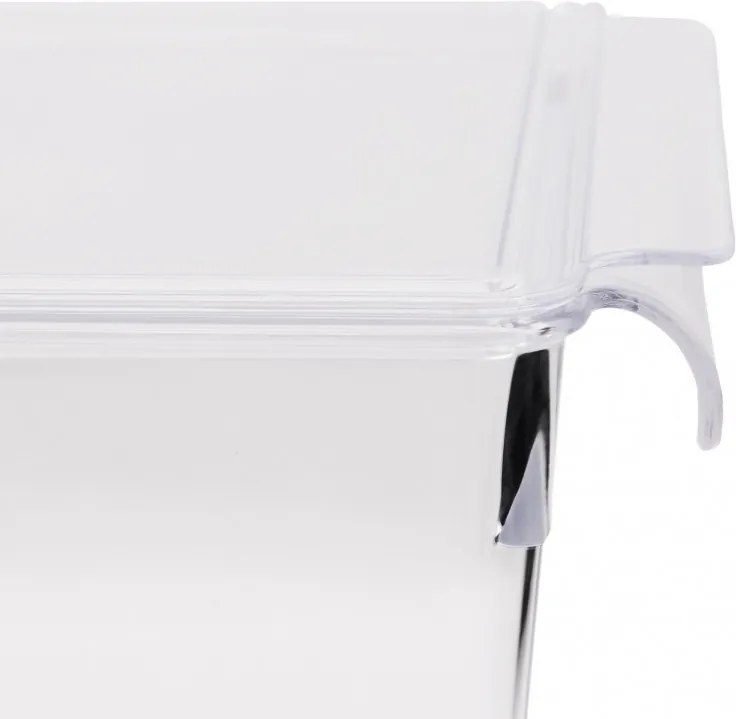 Комплект 3бр органайзери за хладилник Hermia 964FRM3417, 20x32.5x14 см, Без BPA, Пластмаса, Прозрачен