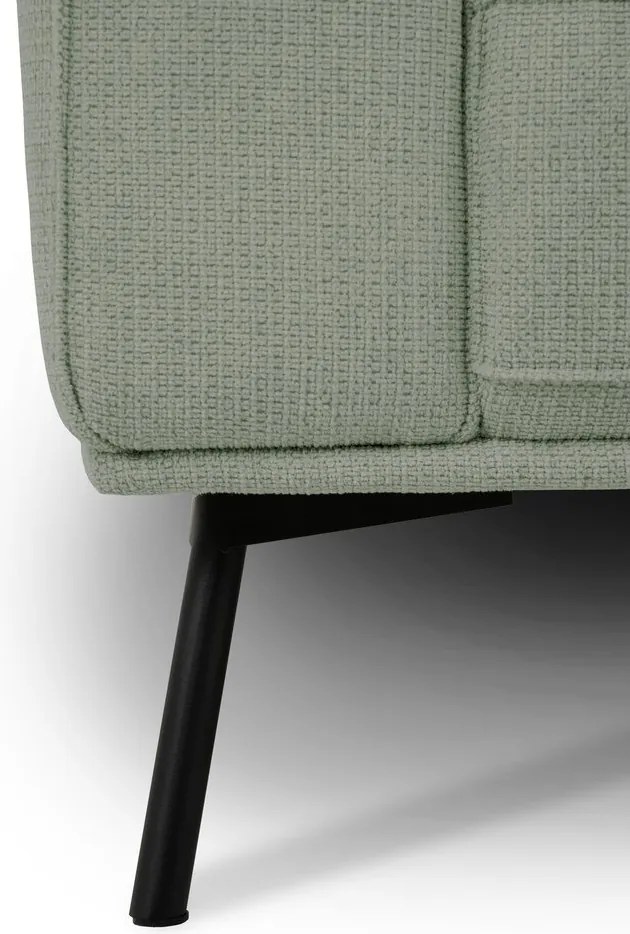 Зелен шенилов ъглов диван (десен ъгъл/L форма) Amsterdam – Scandic