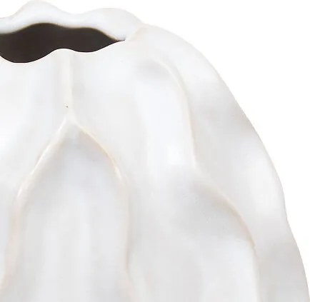 Ваза atmosphera Sandri, 17 cm, Бял, Керамика