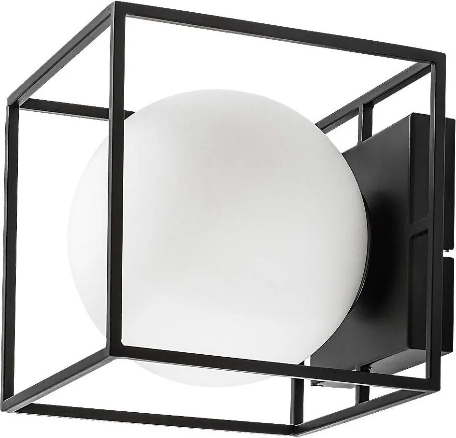 Rabalux 75069 - Външно стенно осветително тяло MODANE 1xE14/15W/230V IP44 черно