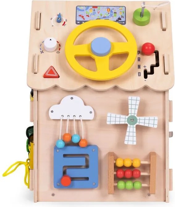 Дървена къщичка за манипулации XXL