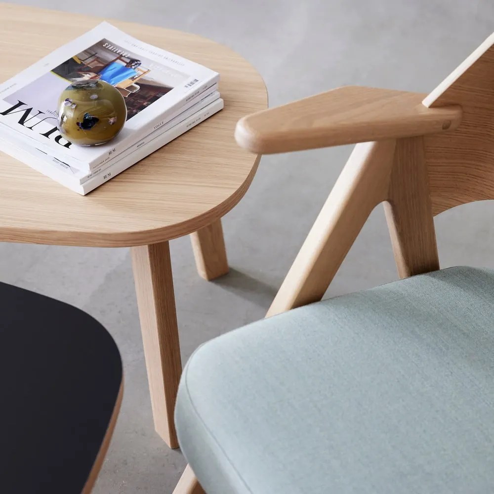 Светлозелен дъбов фотьойл Findahl от Hammel Me Tube - Hammel Furniture