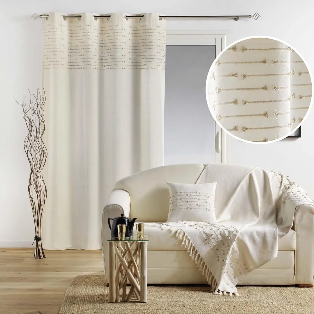 Бежово памучно перде 140x240 cm Golden Sunset – douceur d'intérieur