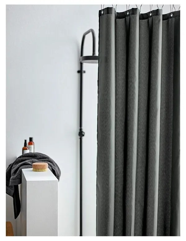 Сива завеса за душ Leo, 180 x 200 cm Comfort - Södahl