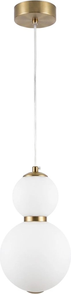 LED висящ полилей LHJ112-2CP четкано злато