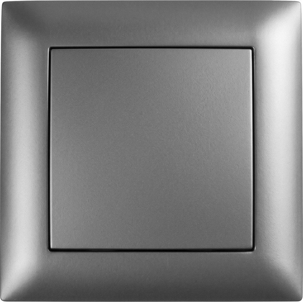 Единичен Ключ с Рамка OSTE JNH006-W GREY