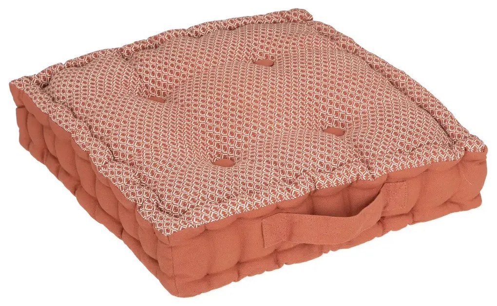 Възглавница за под atmosphera Otto, 40x40 cm - Теракота