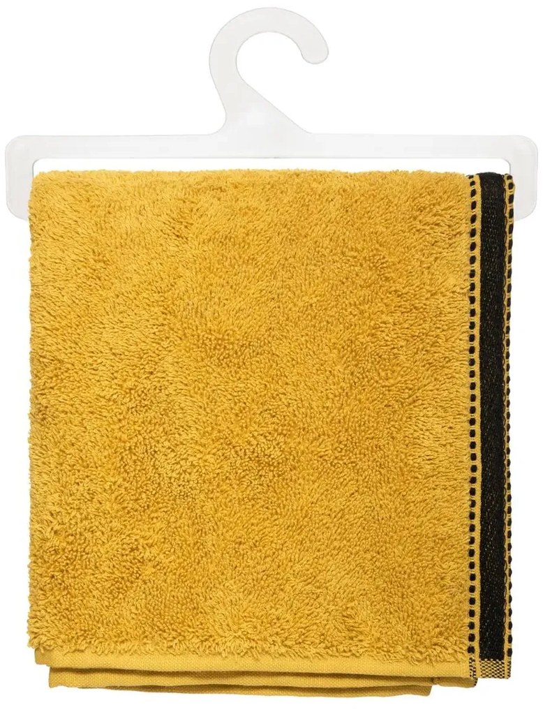 Кърпа за ръце atmosphera Joia, 50x90 cm, Памук - Тъмносив