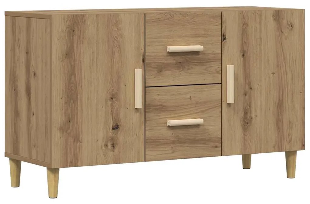 856903 vidaXL Сайдборд, дъб артизан, 100x36x60 см, инженерно дърво