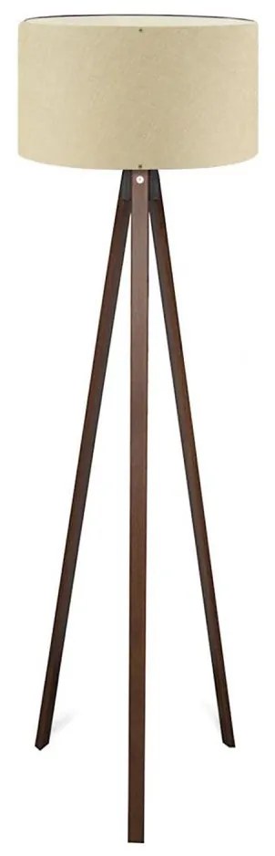 Подова лампа AYD 1xE27/40W/230V бежова/кафява