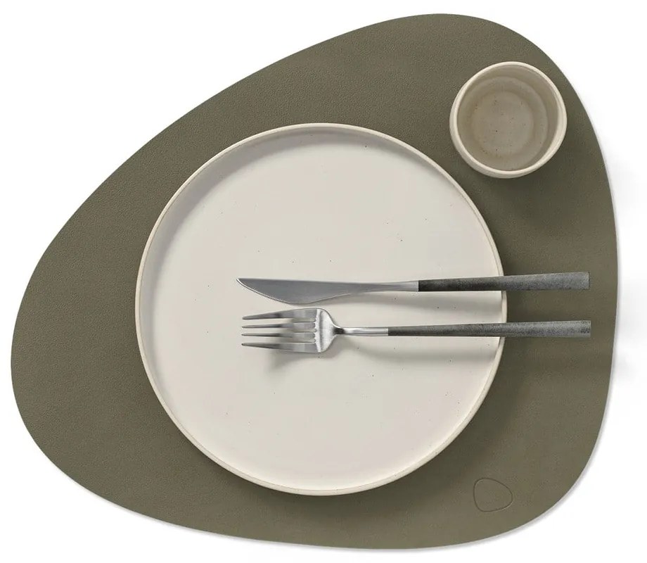 Подложка за хранене от еко кожа 37x44 cm Curve L Nupo – LIND DNA