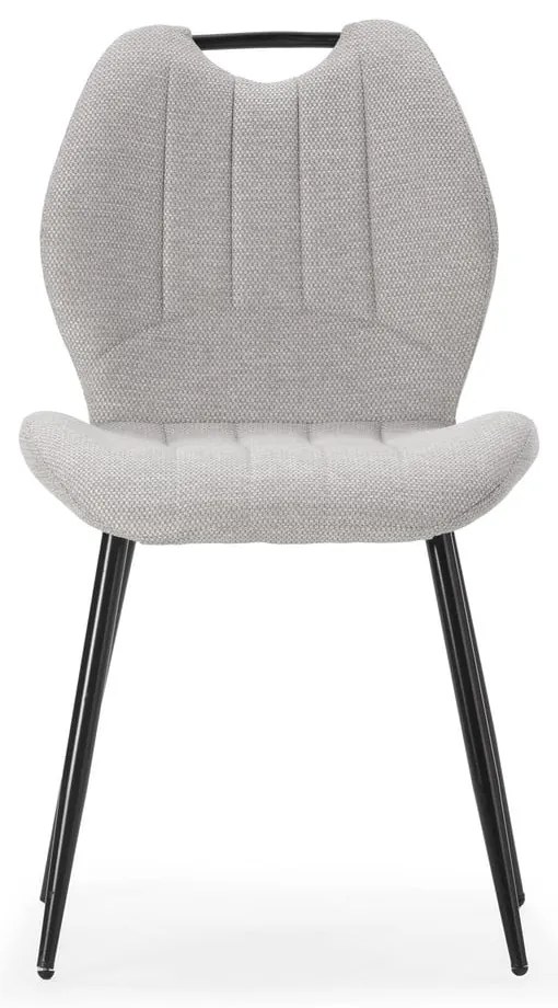 Светлосиви трапезни столове в комплект 4 бр. Muli – Marckeric