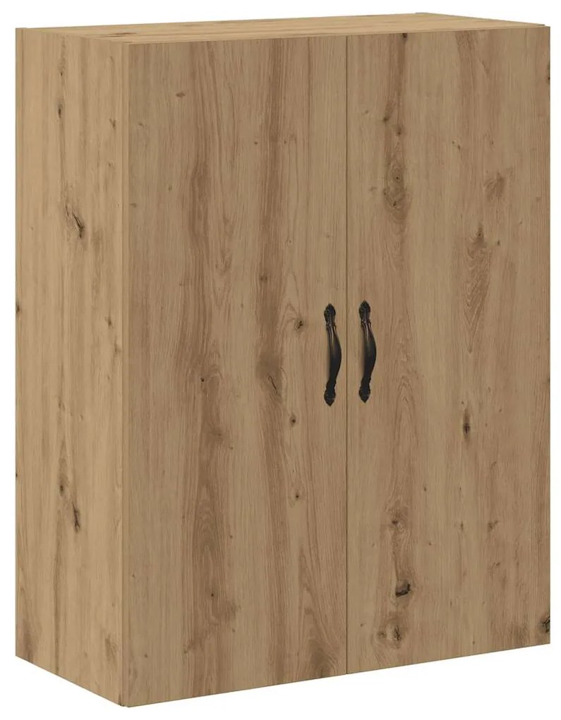 857463 vidaXL Стенен шкаф, дъб артизан, 69,5x34x90 см, инженерно дърво
