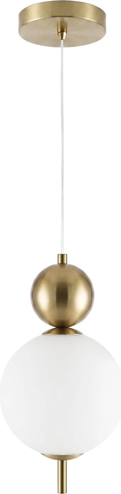 LED висящ полилей LHJ115-1CP четкано злато